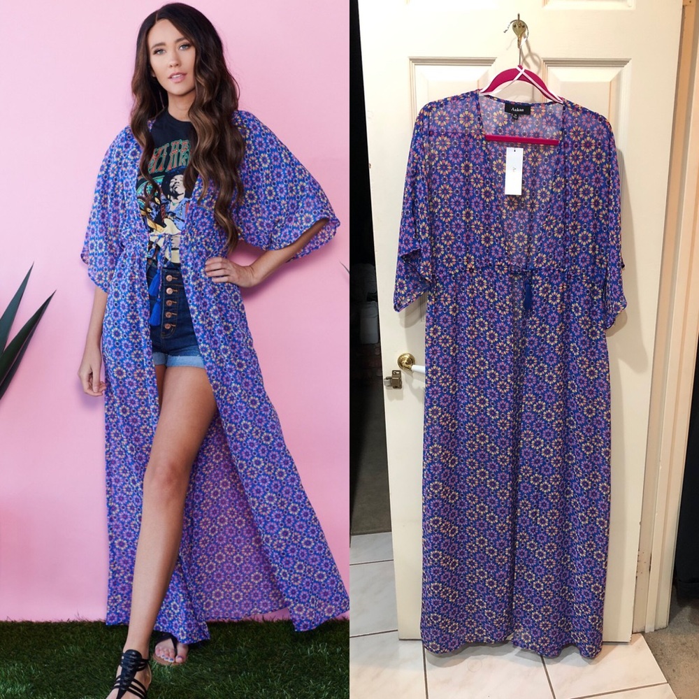 FATIMA GEOMETRIC KIMONO > NANAMACS